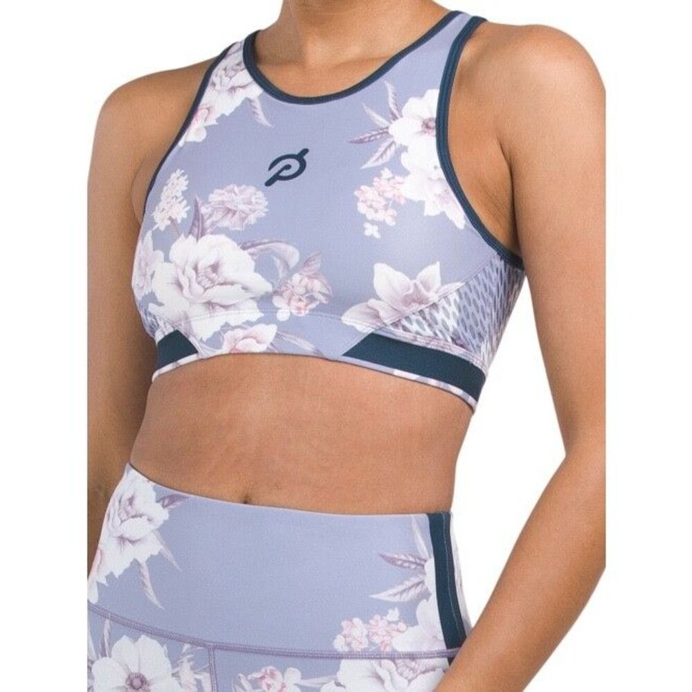 WITH Peloton Sports Bra, High Neck, Lavender, XS, Running, Spin, New!